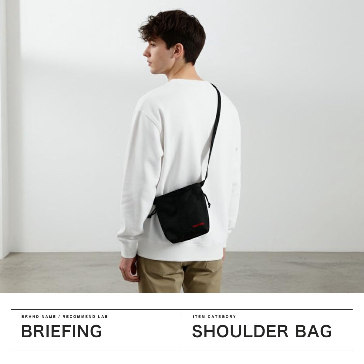 Briefing JUMPER SS Shoulder, Black, One Size
