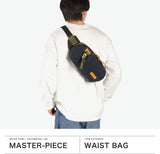 Masterpiece 02346-v2 master-piece link Waist Bag, Black