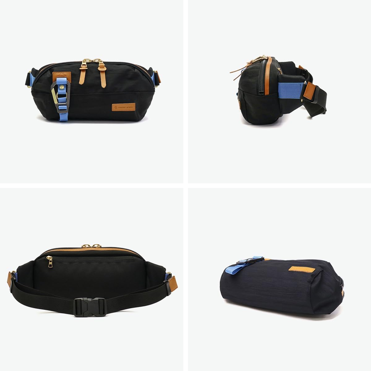 Masterpiece 02346-v2 master-piece link Waist Bag, Black