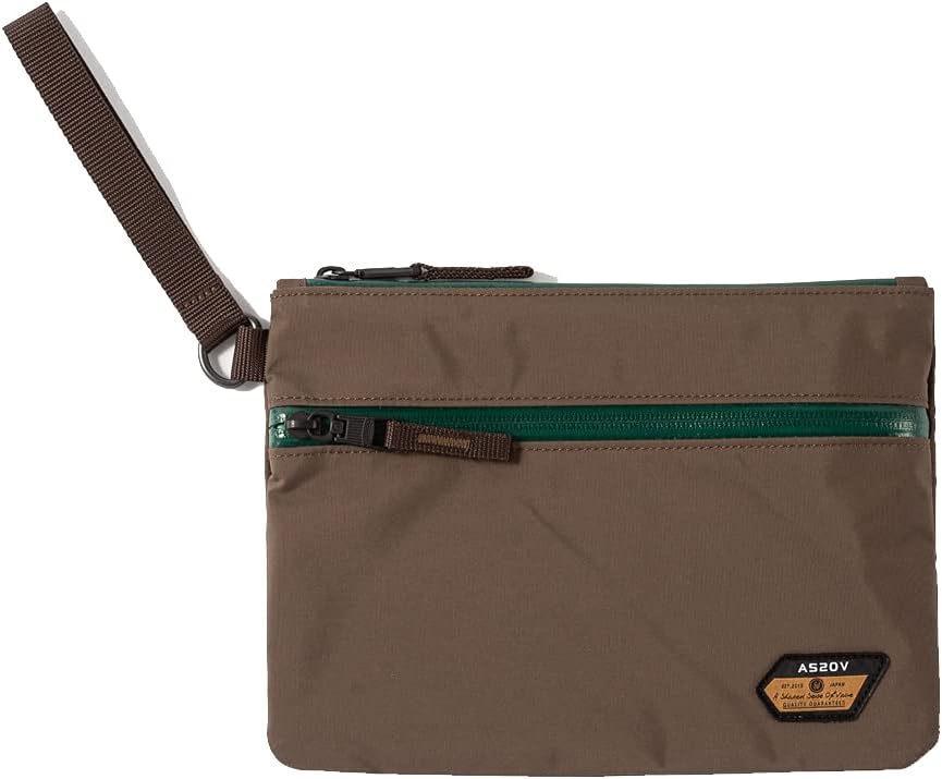 AS2OV Assob Flat Pouch, M, Chocolate