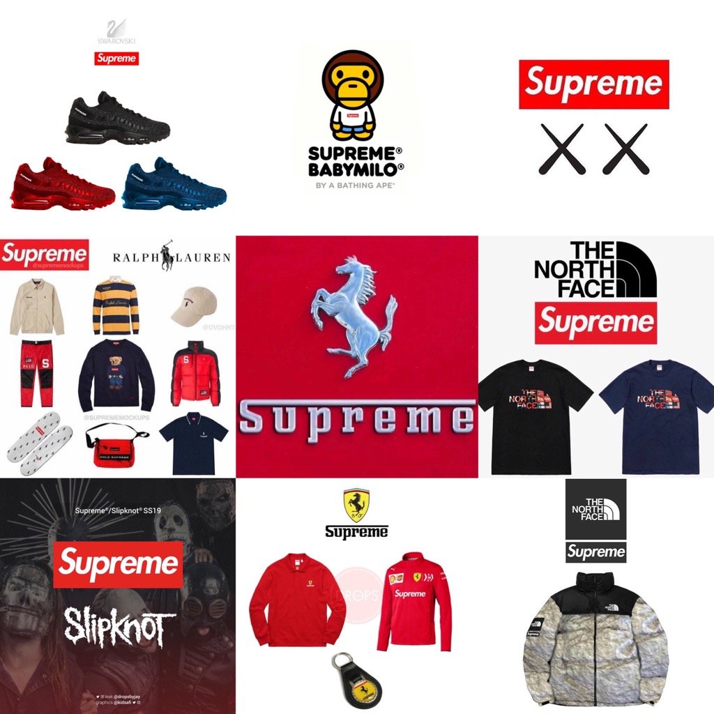 [수시 업데이트] Supreme 2019FW에서 출시 예정인 상품 정보, 출시 일정 등