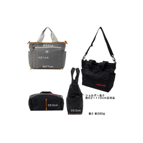 Briefing Tote Bag, Cart Tote, B5 Size, GOLF, Men's, Women's, Golf Bag, Popular for Everyday Use, navy/nV