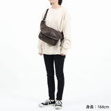 Masterpiece 02870-l face leather ver. Shoulder Bag