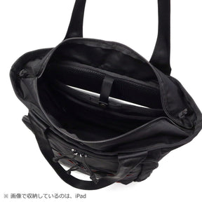 Briefing Tote, Black, One Size