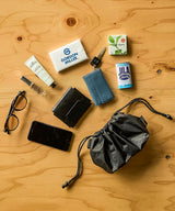 Gordon Mirror Cordura Ripstop Nylon Personal Effects Bag, Highly Water Resistant, Ultra Lightweight, with Carabiner